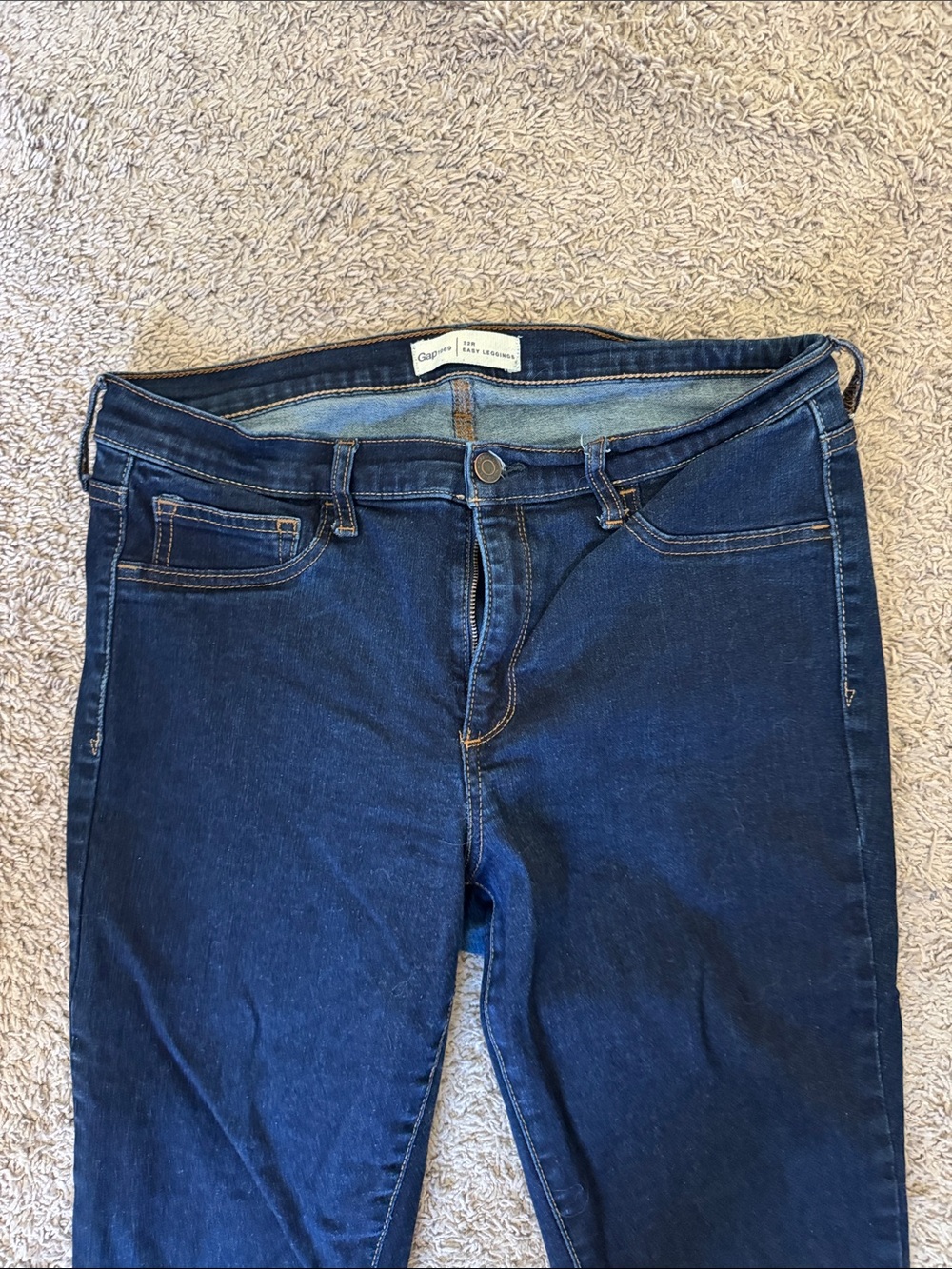 GAP Indigo High-Rise Skinny Jeans / E47 - Picture 2 of 4
